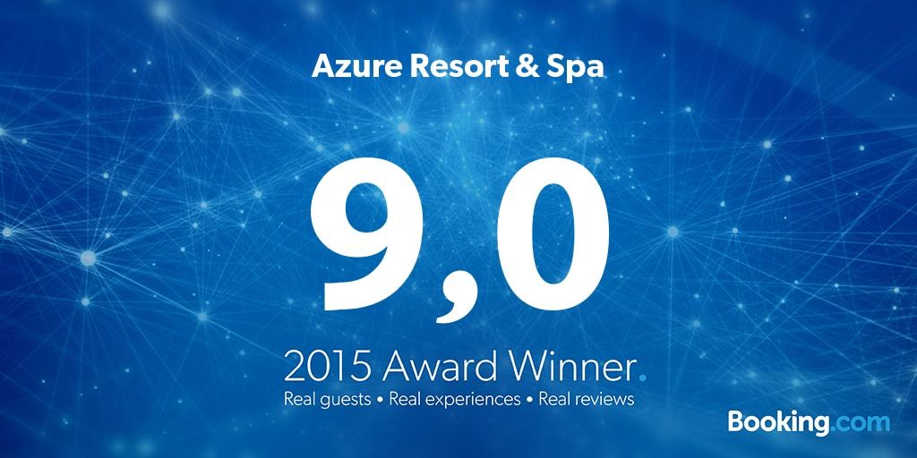 azure spa hotel booking award